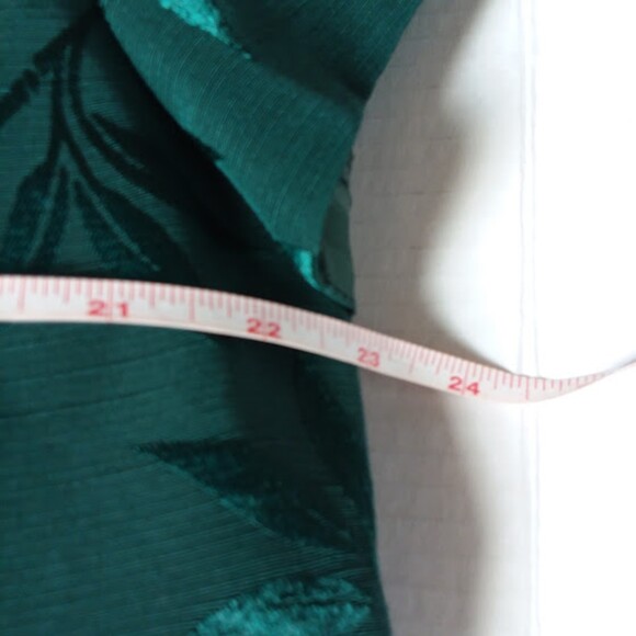 JR Nites by Caliendo 2 pc dress women Plus 14 Green Leaf  Bolero - Picture 7 of 11